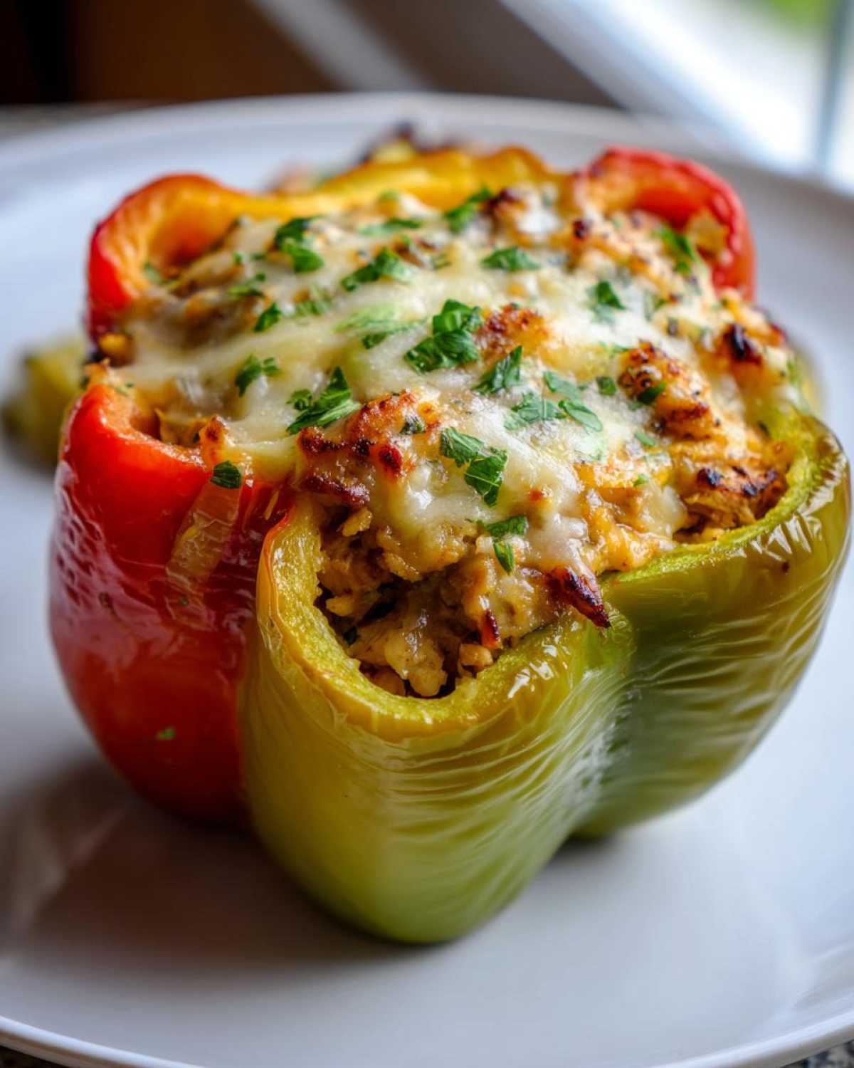 Chicken Fajita Stuffed Bell Peppers - detail 3