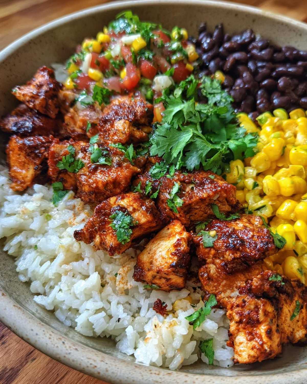 Chipotle Chicken Burrito Bowl - detail 2