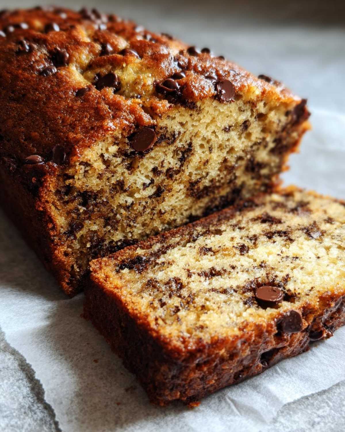 Chocolate Chip Banana Bread - detail 3