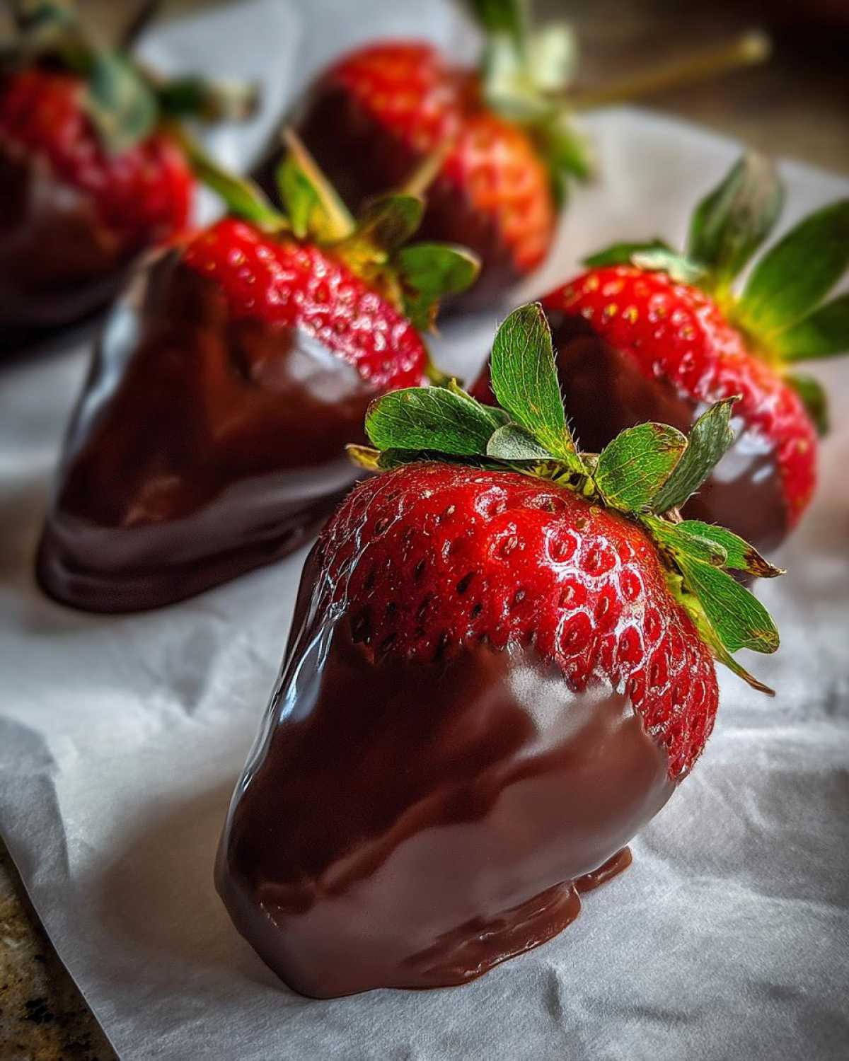 Chocolate Dipped Strawberries - detail 3