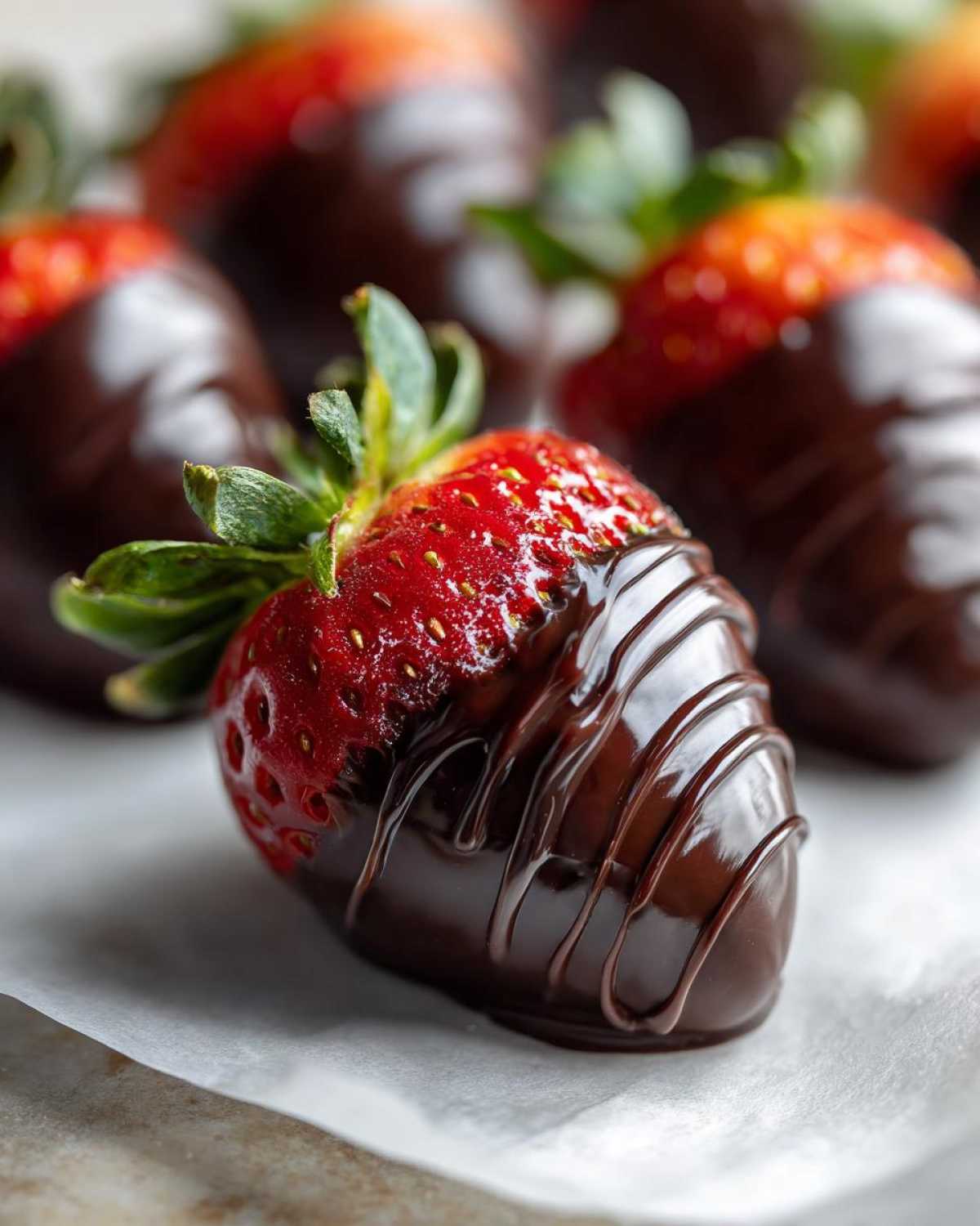 Chocolate Dipped Strawberries - detail 2