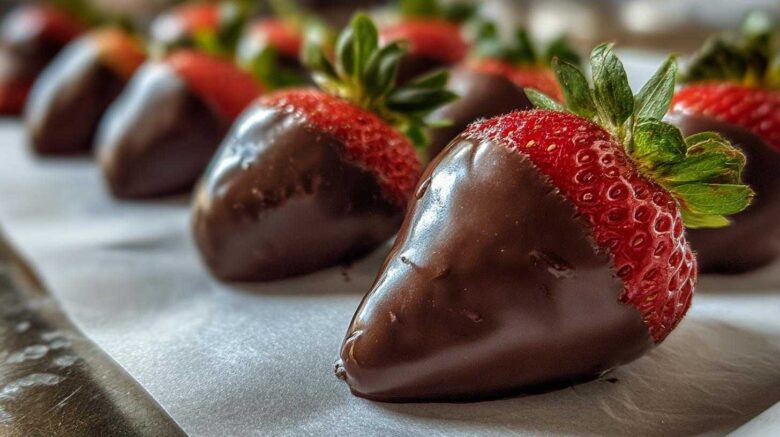 Chocolate Dipped Strawberries