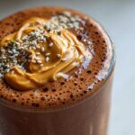 Chocolate Peanut Butter Smoothie (Protein-Packed)