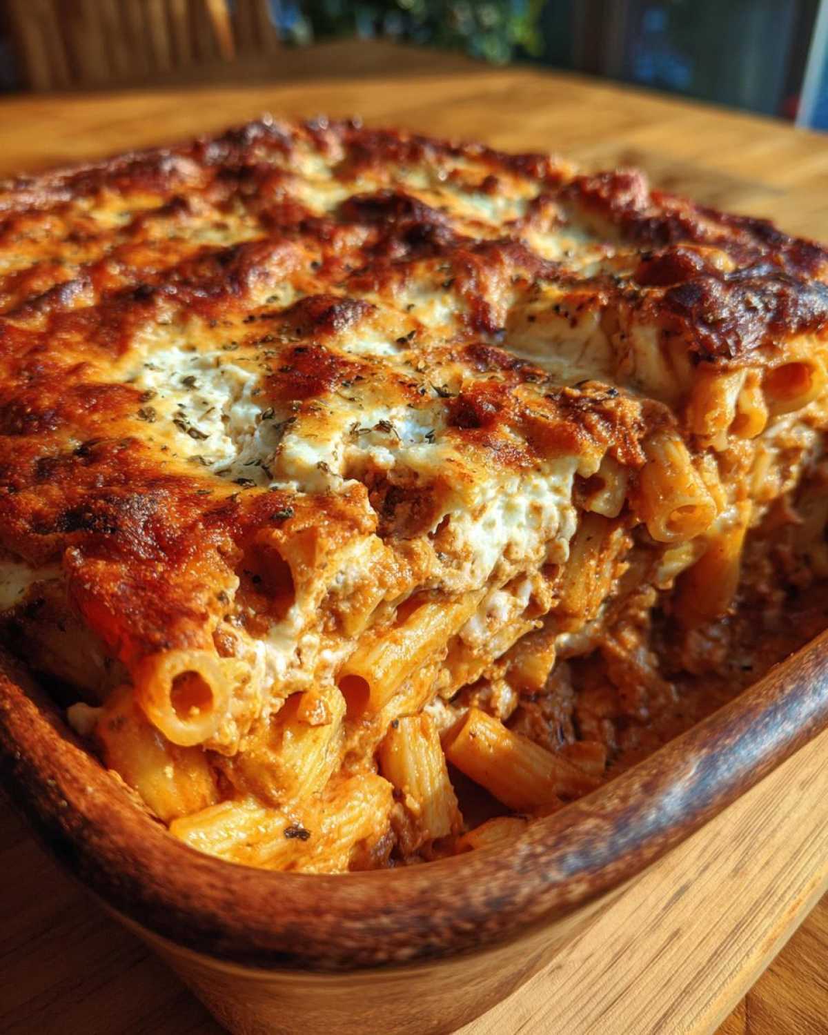 Classic Baked Ziti with Ricotta - detail 2