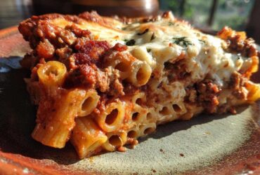 Classic Baked Ziti with Ricotta