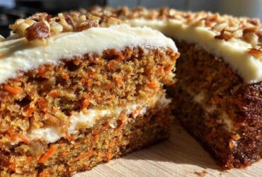Classic Carrot Cake with Cream Cheese Frosting