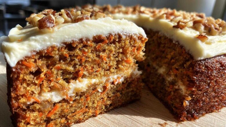 Classic Carrot Cake with Cream Cheese Frosting