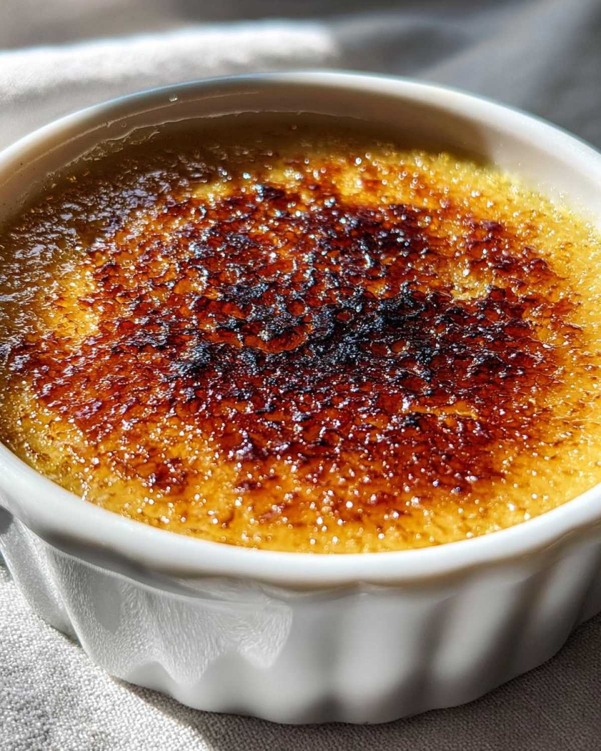 Classic French Crème Brûlée - detail 4