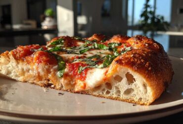 Classic Margherita Pizza (Homemade Dough)