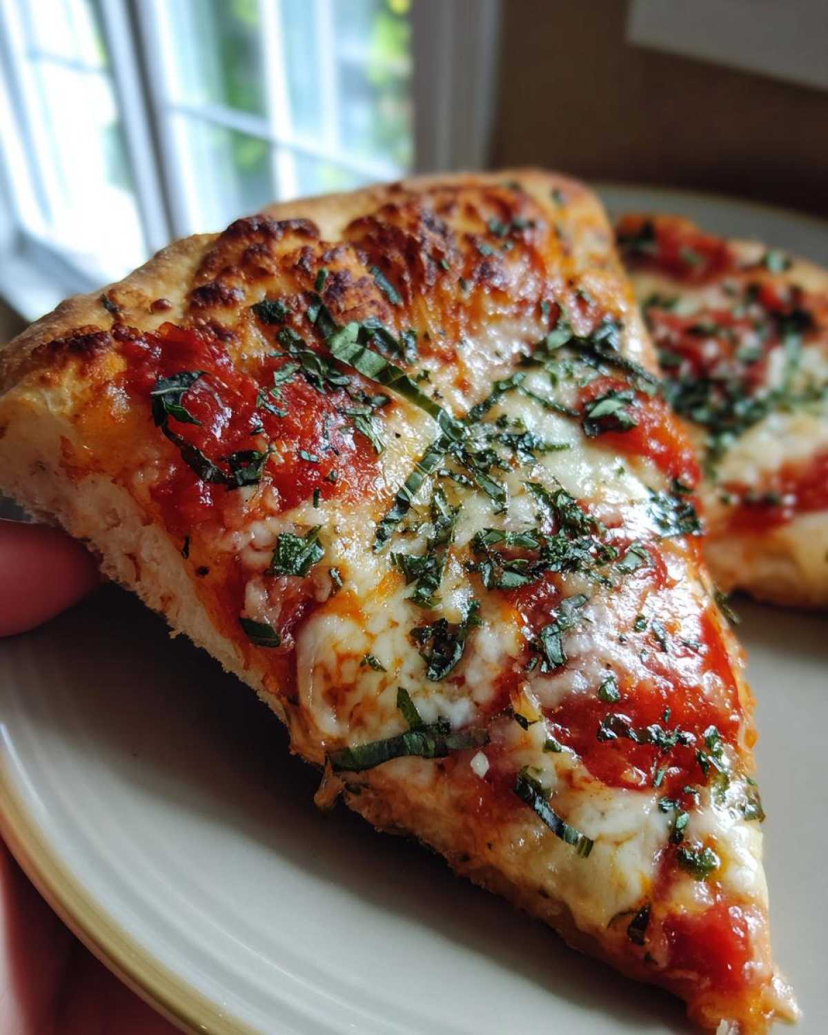Classic Margherita Pizza (Homemade Dough) - detail 4