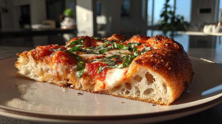 Classic Margherita Pizza (Homemade Dough)