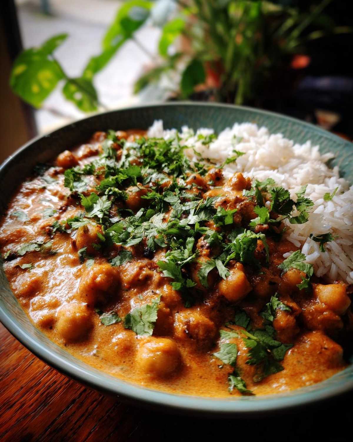 Coconut Chickpea Curry (Vegan) - detail 2