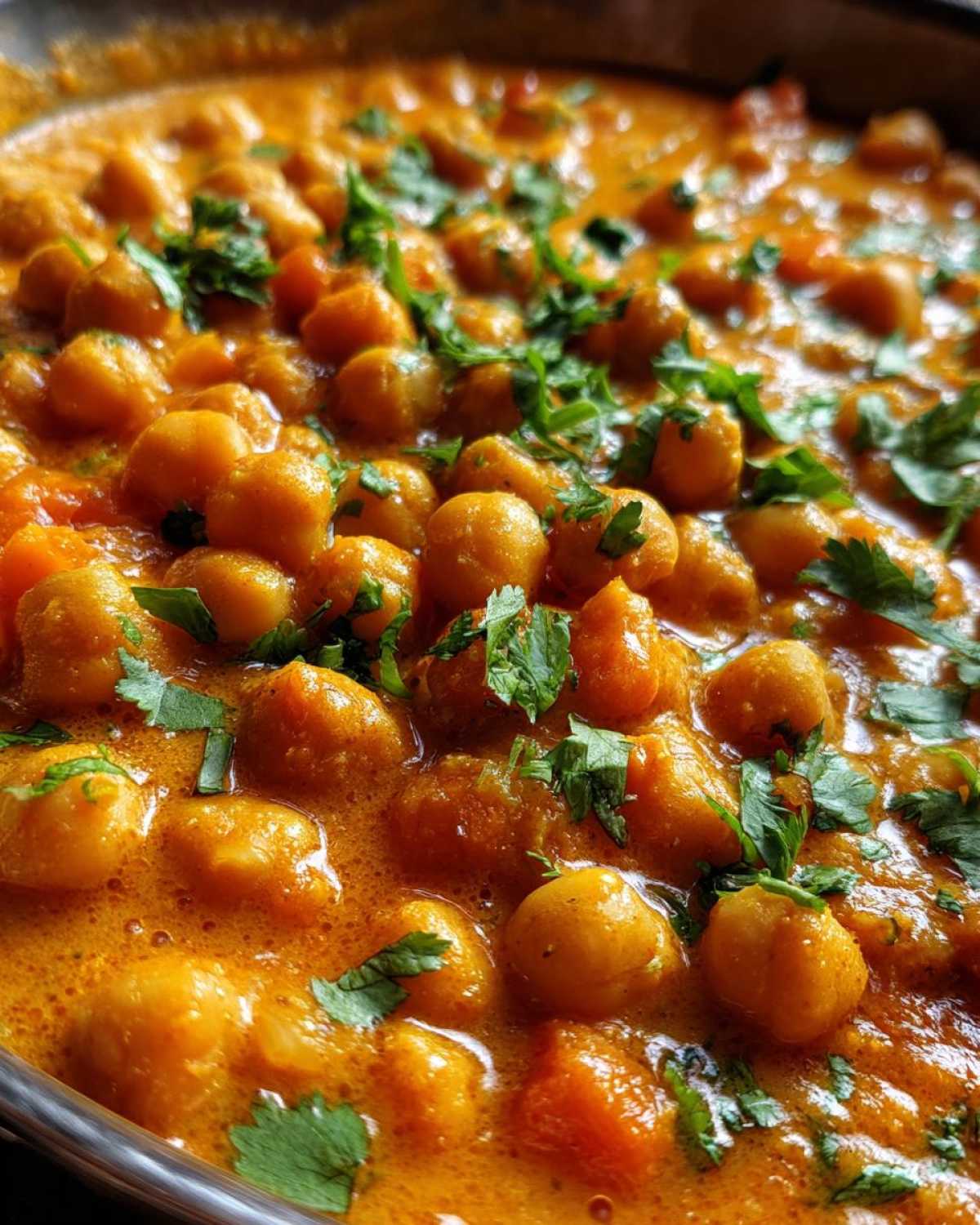 Coconut Chickpea Curry (Vegan) - detail 3