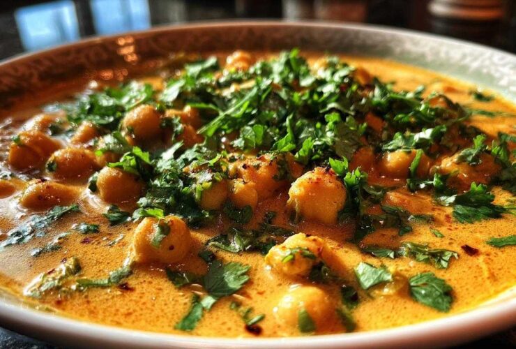 Coconut Chickpea Curry (Vegan)