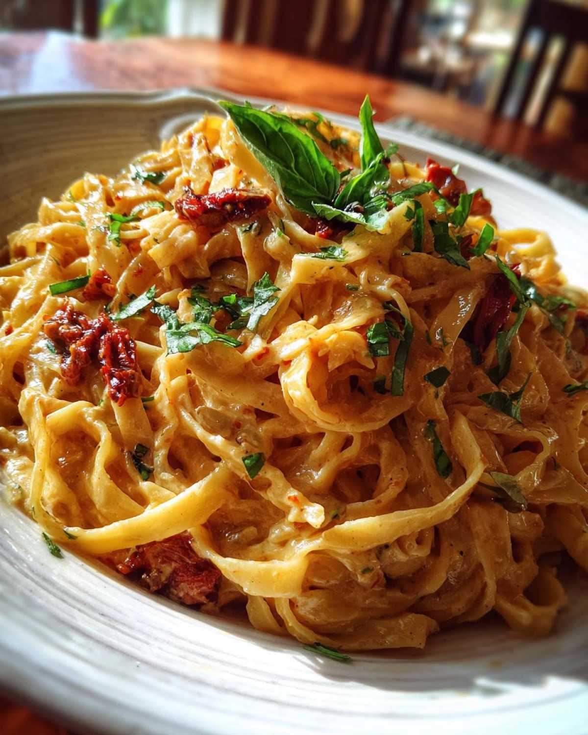 Creamy Sun-Dried Tomato Pasta - detail 2