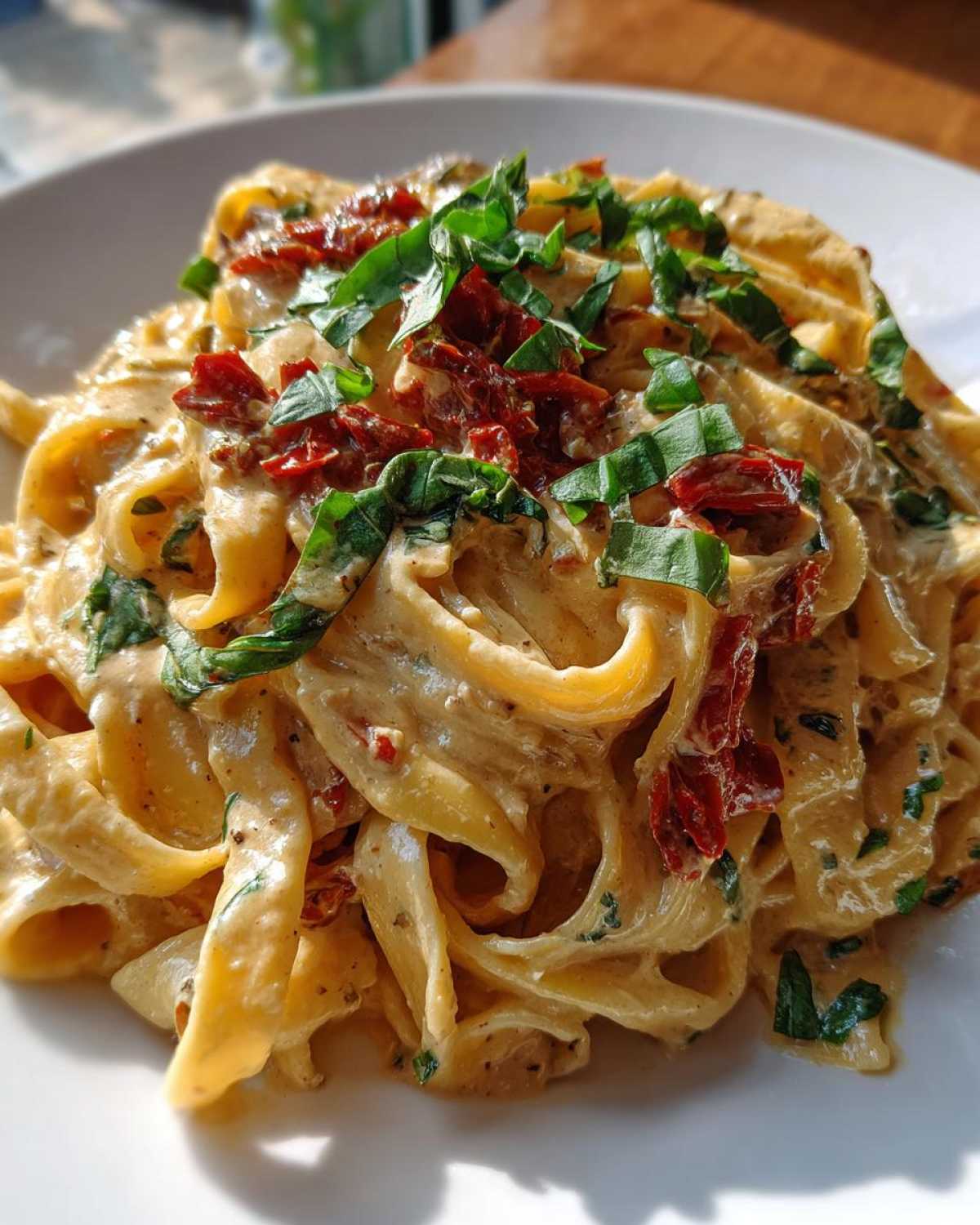 Creamy Sun-Dried Tomato Pasta - detail 3