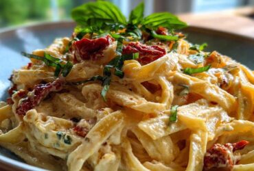 Creamy Sun-Dried Tomato Pasta