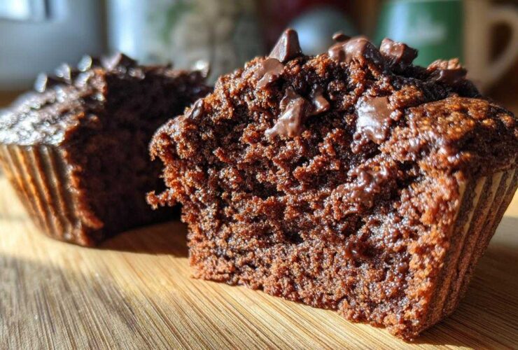 Double Chocolate Chip Muffins