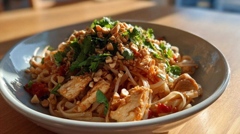 Easy Chicken Pad Thai
