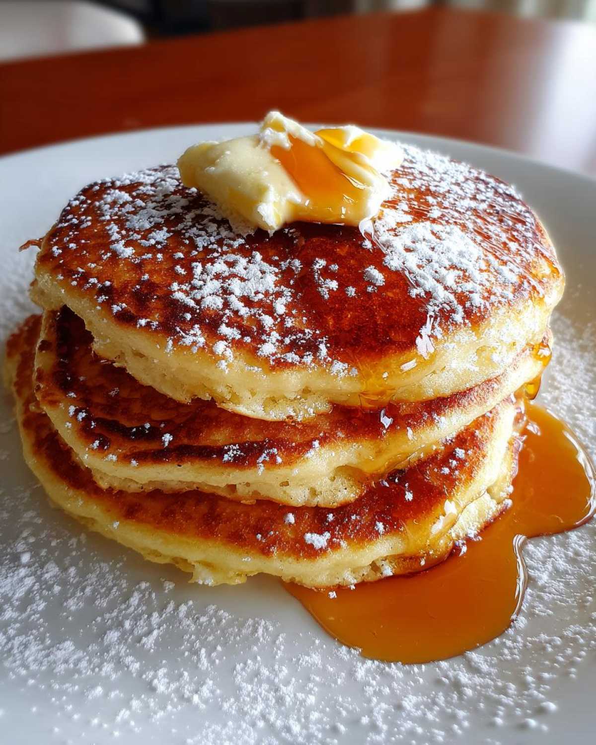 Fluffy Buttermilk Pancakes - detail 1
