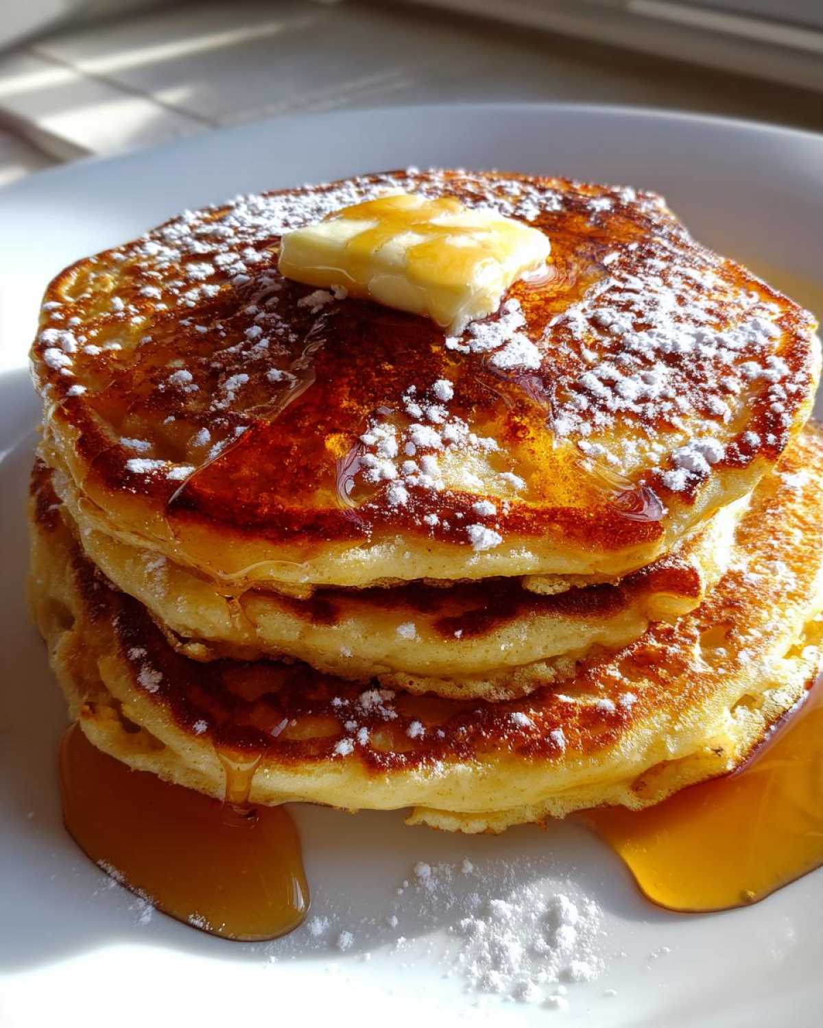 Fluffy Buttermilk Pancakes - detail 2