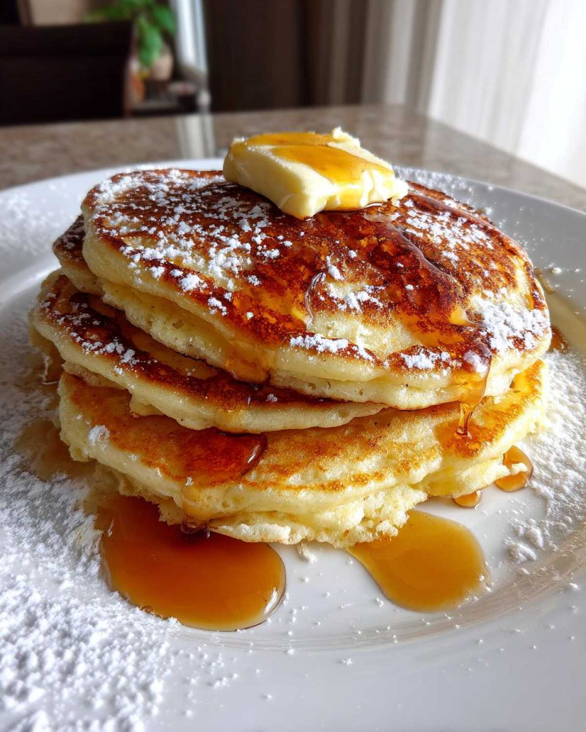 Fluffy Buttermilk Pancakes - detail 4