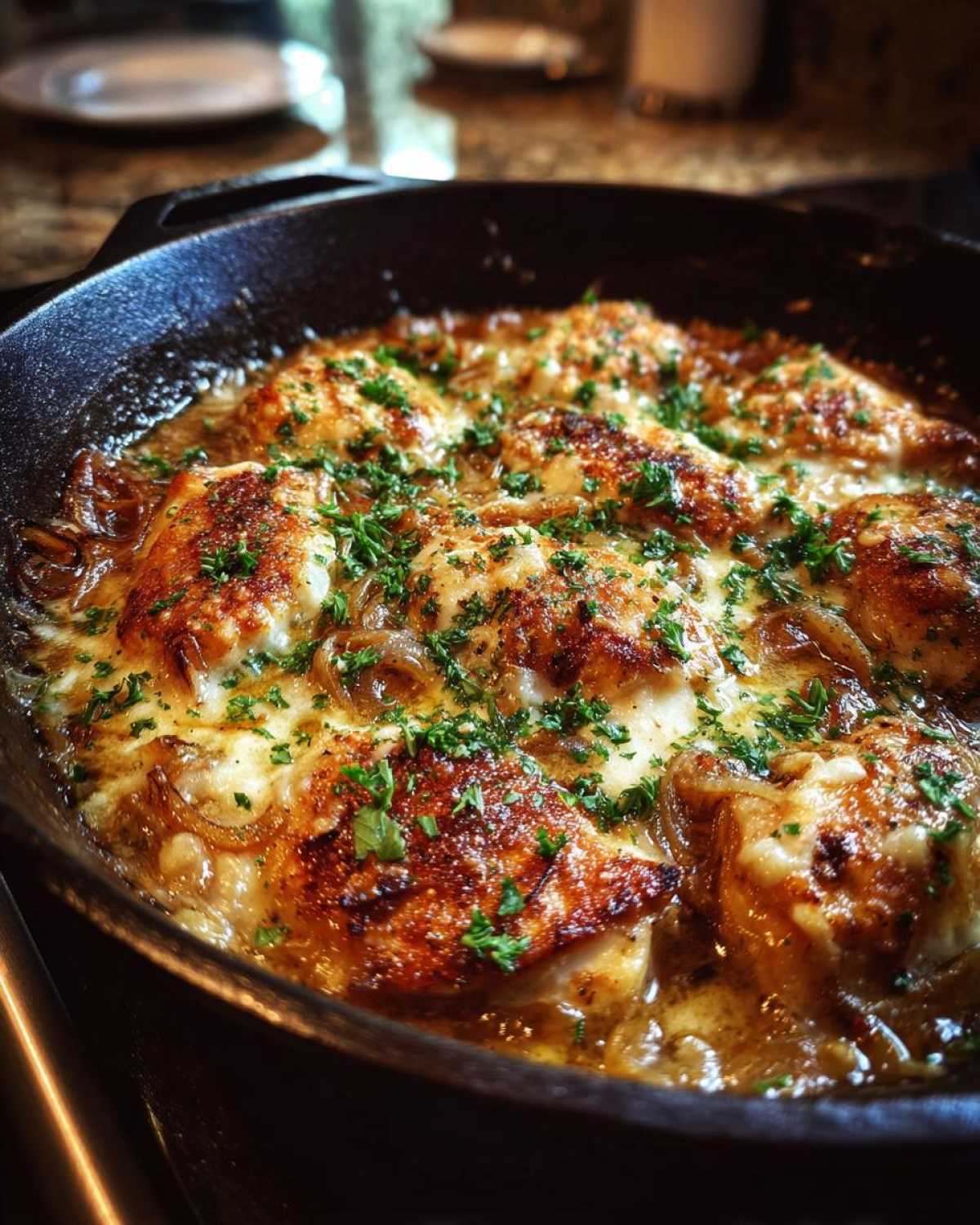 French Onion Chicken Skillet - detail 2