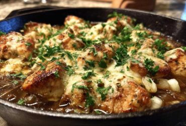 French Onion Chicken Skillet