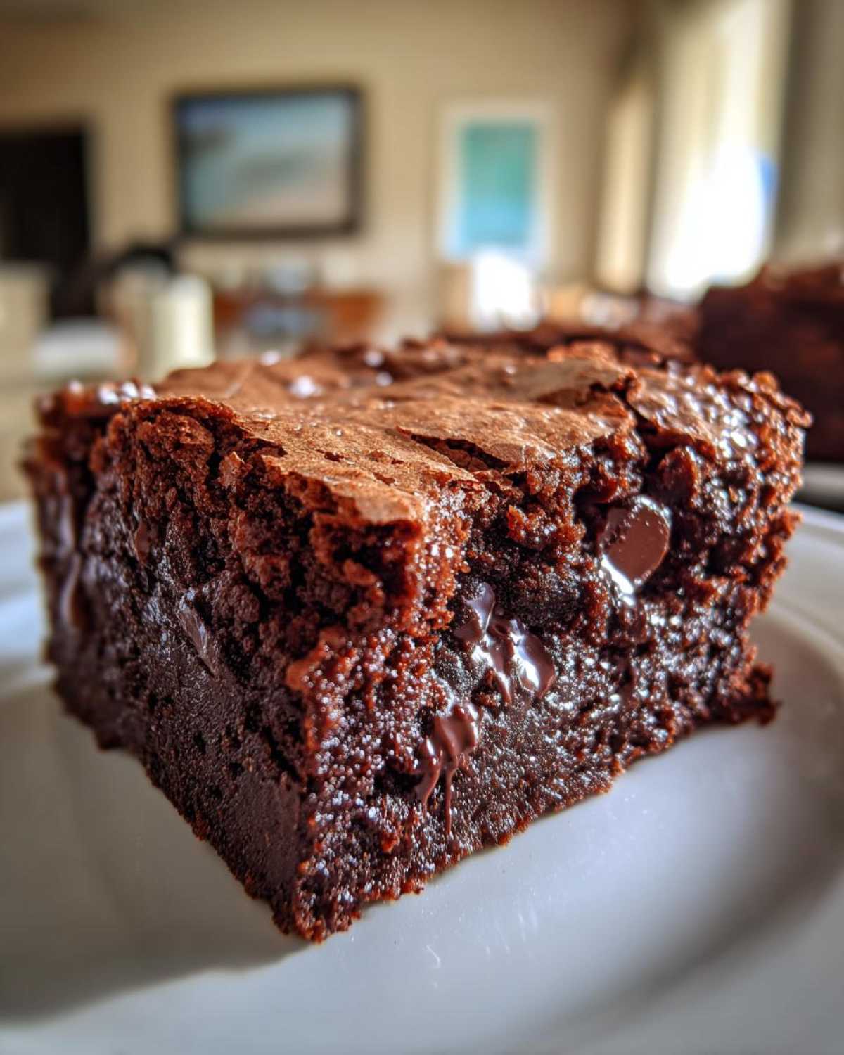 Fudgy Triple Chocolate Brownies - detail 1