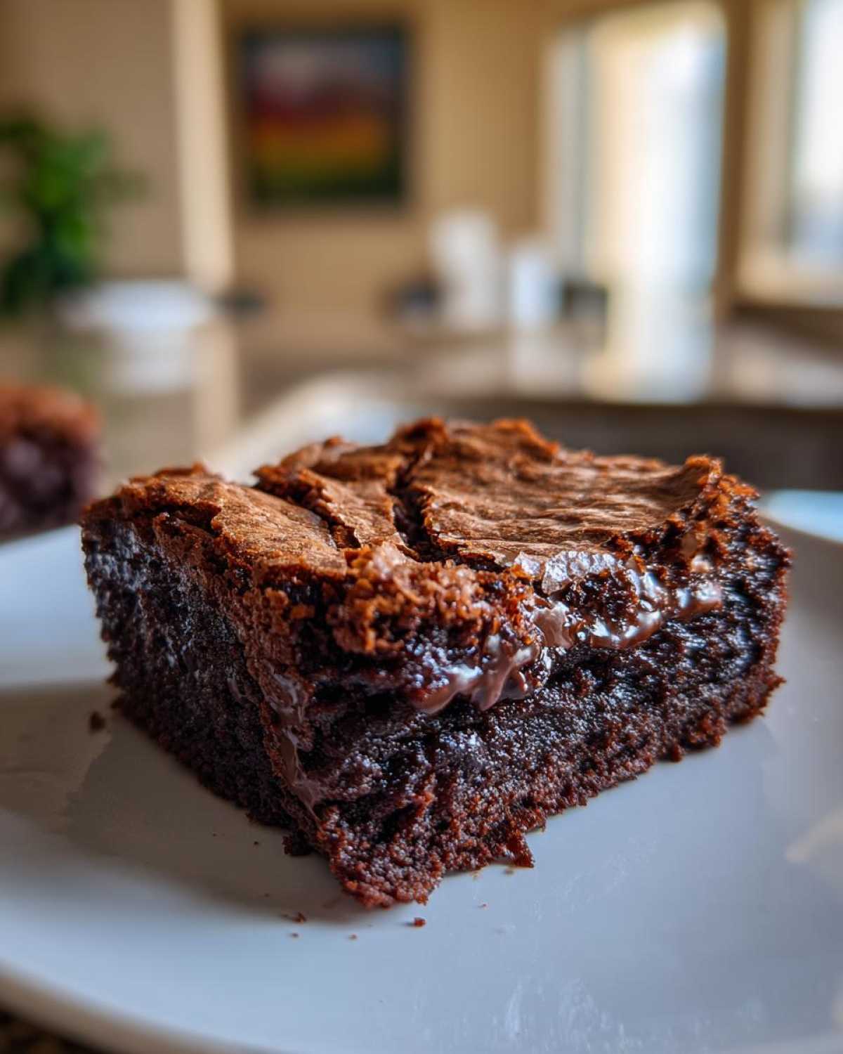 Fudgy Triple Chocolate Brownies - detail 3