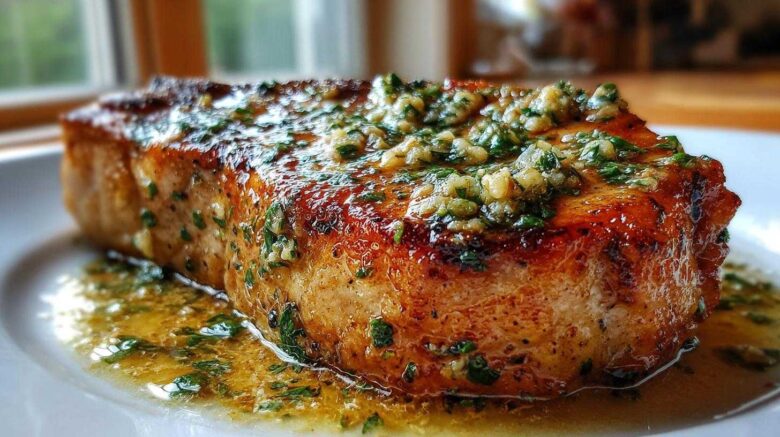 Garlic Butter Pork Chops