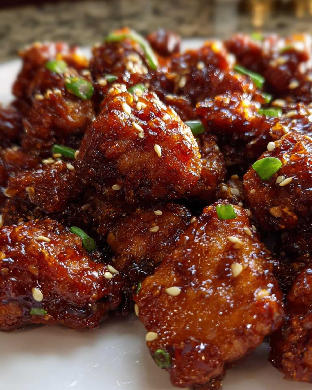 General Tso's Chicken (Takeout Copycat) - detail 1