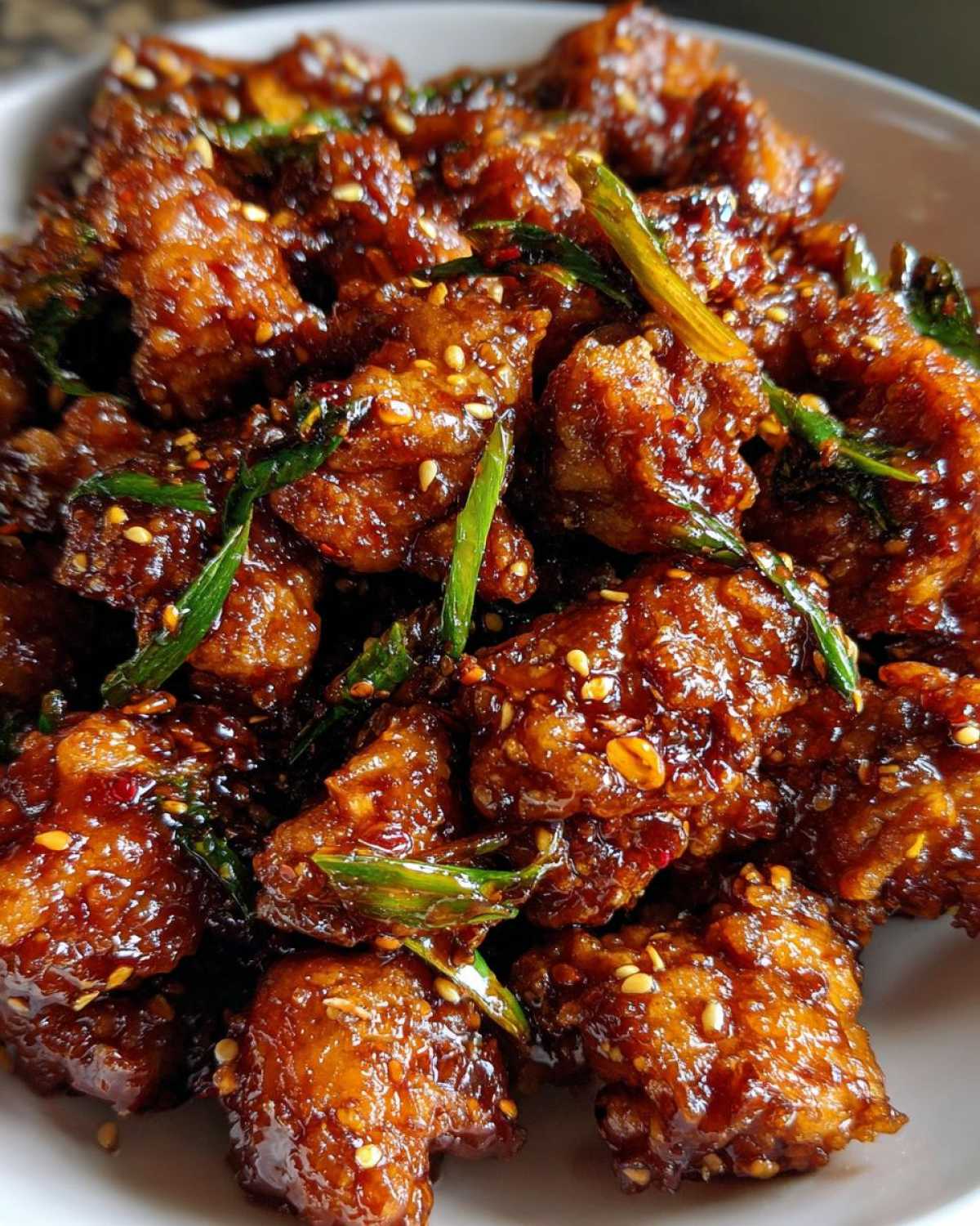 General Tso's Chicken (Takeout Copycat) - detail 2