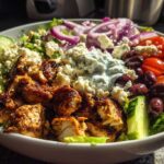 Greek Chicken Gyro Bowl