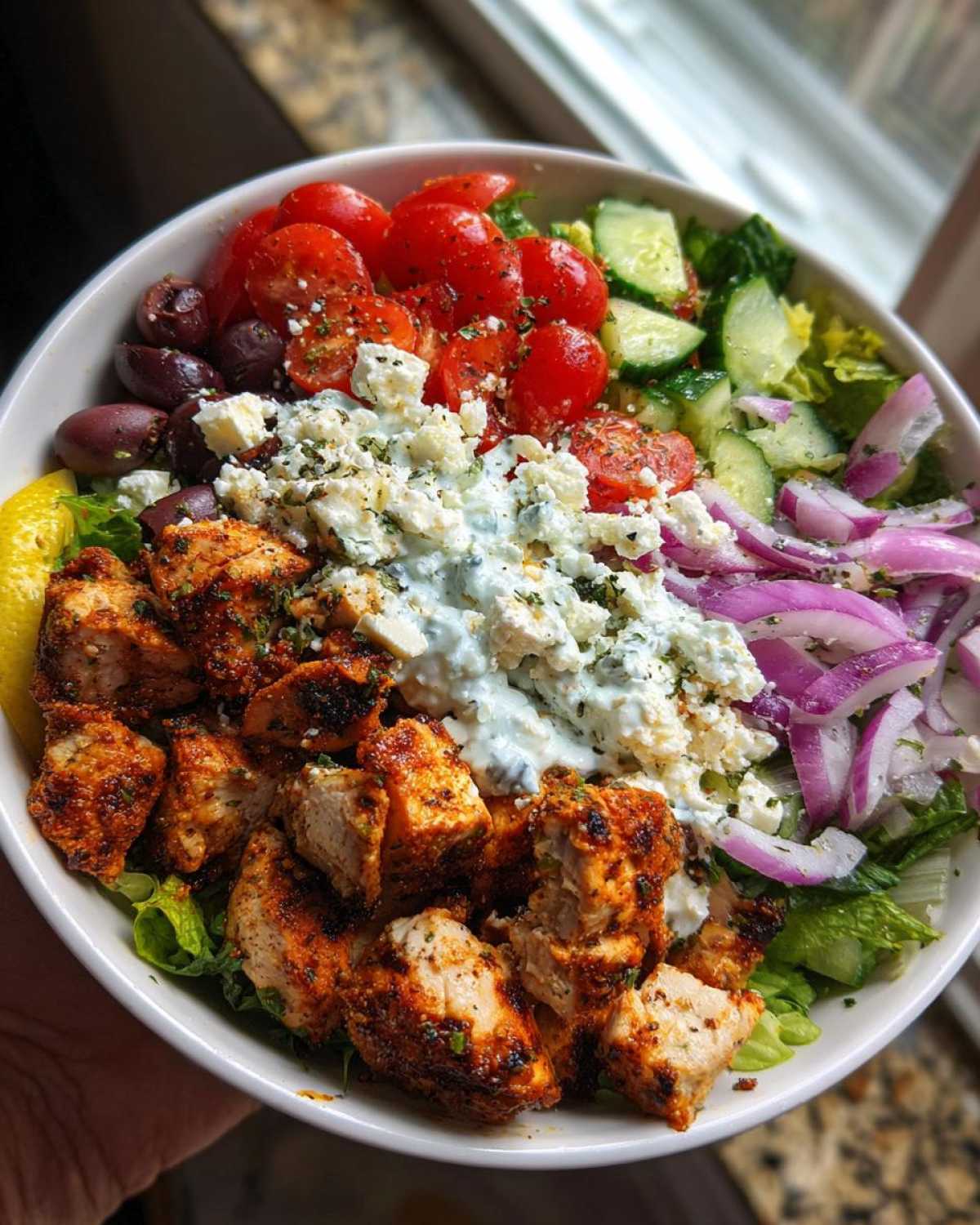 Greek Chicken Gyro Bowl - detail 4