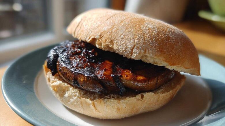 Grilled Portobello Mushroom Burgers