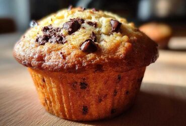 Homemade Chocolate Chip Muffins