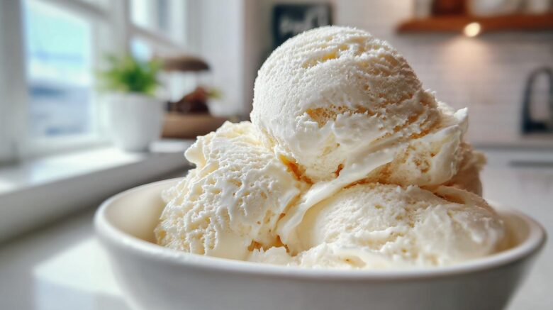 Homemade Vanilla Ice Cream (No Churn)