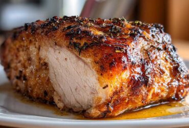 Juicy Garlic Herb Roast Turkey Breast