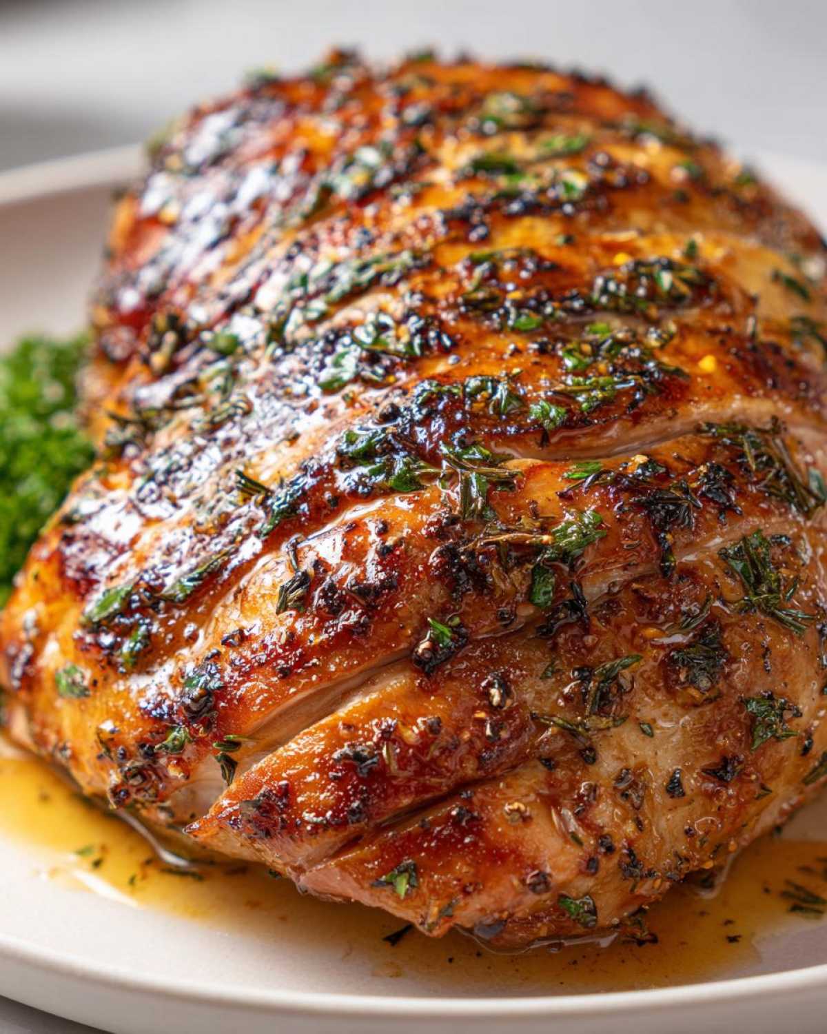 Juicy Garlic Herb Roast Turkey Breast - detail 4