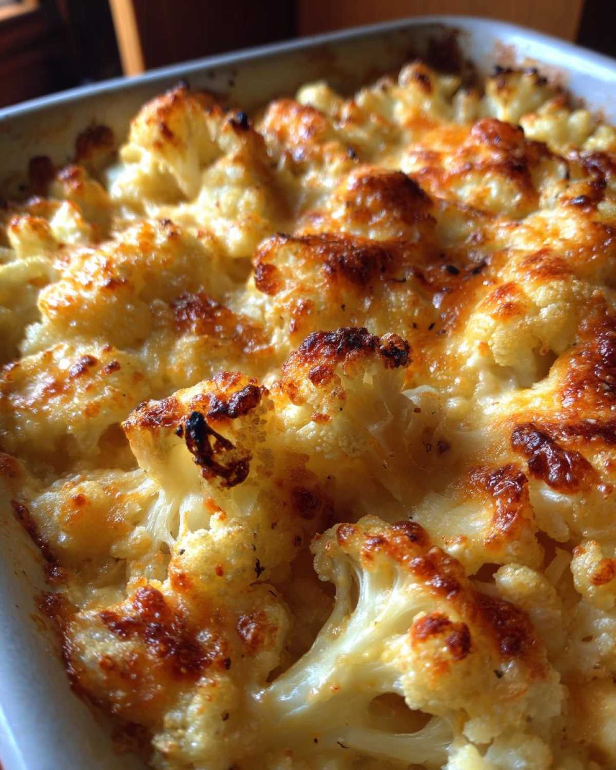 Keto Cauliflower Mac and Cheese - detail 4