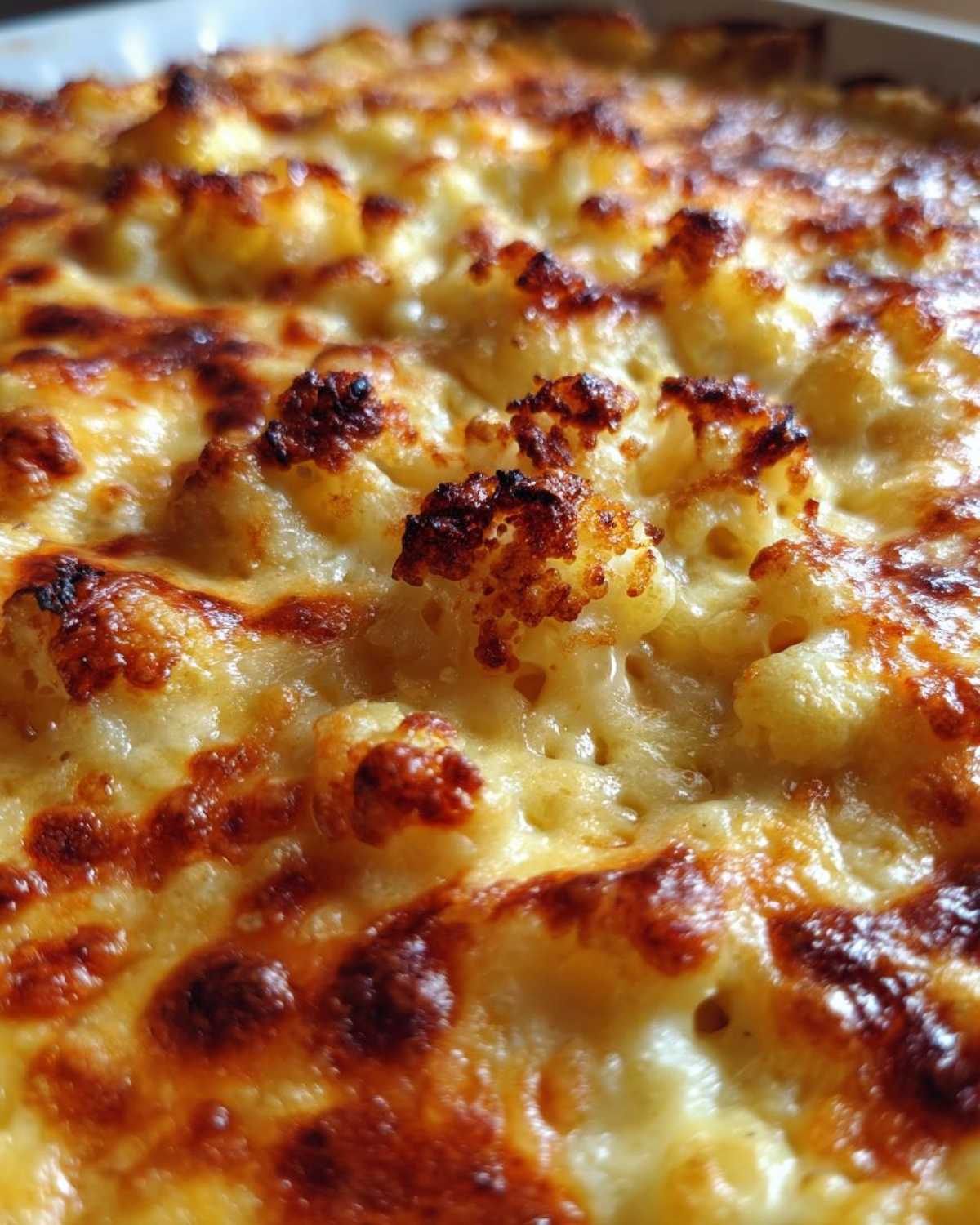 Keto Cauliflower Mac and Cheese - detail 3