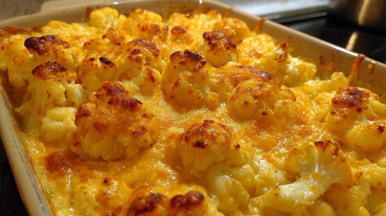 Keto Cauliflower Mac and Cheese