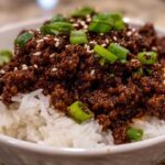 Korean Beef Bowls (Ground Beef Bulgogi)