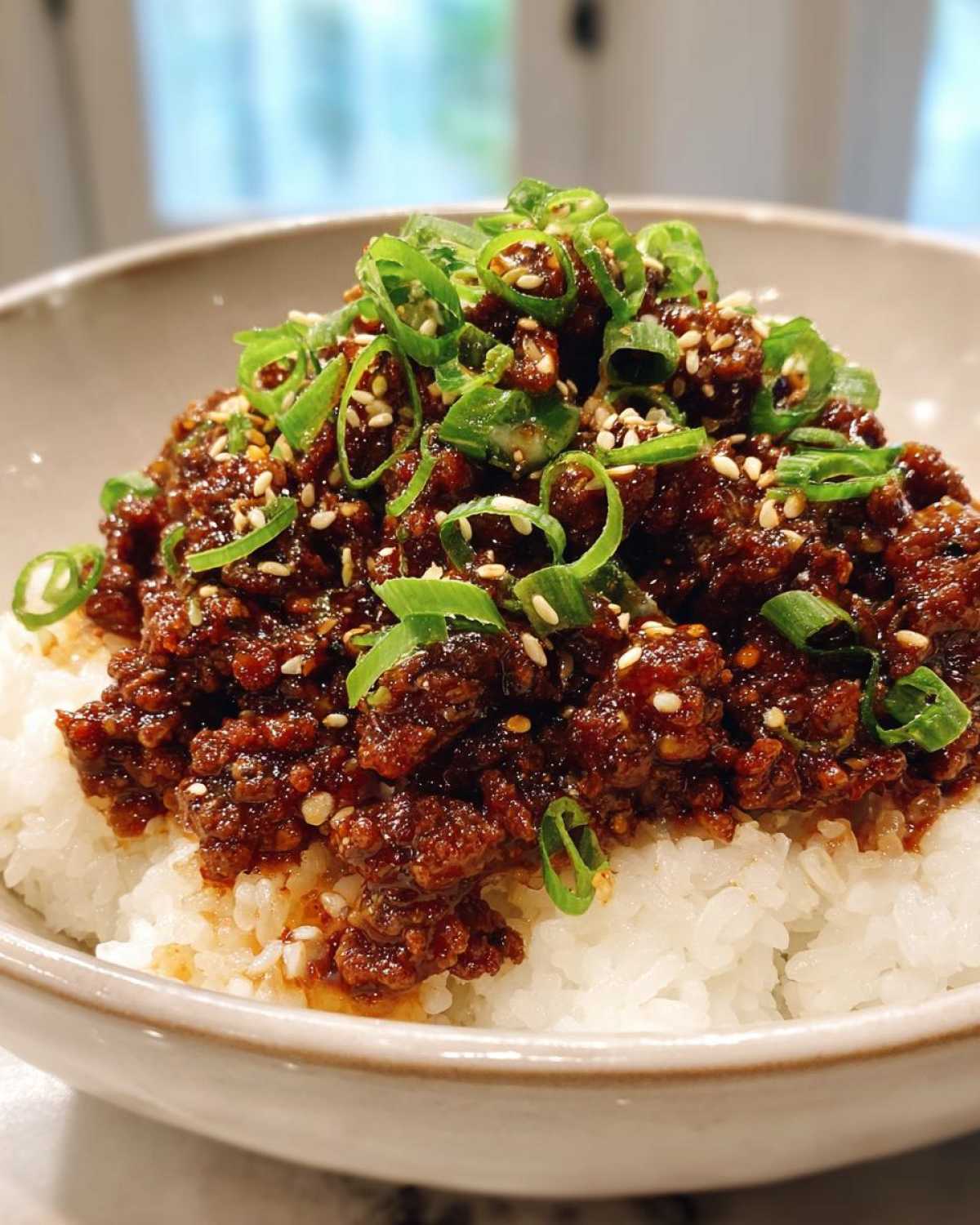 Korean Beef Bowls (Ground Beef Bulgogi) - detail 3