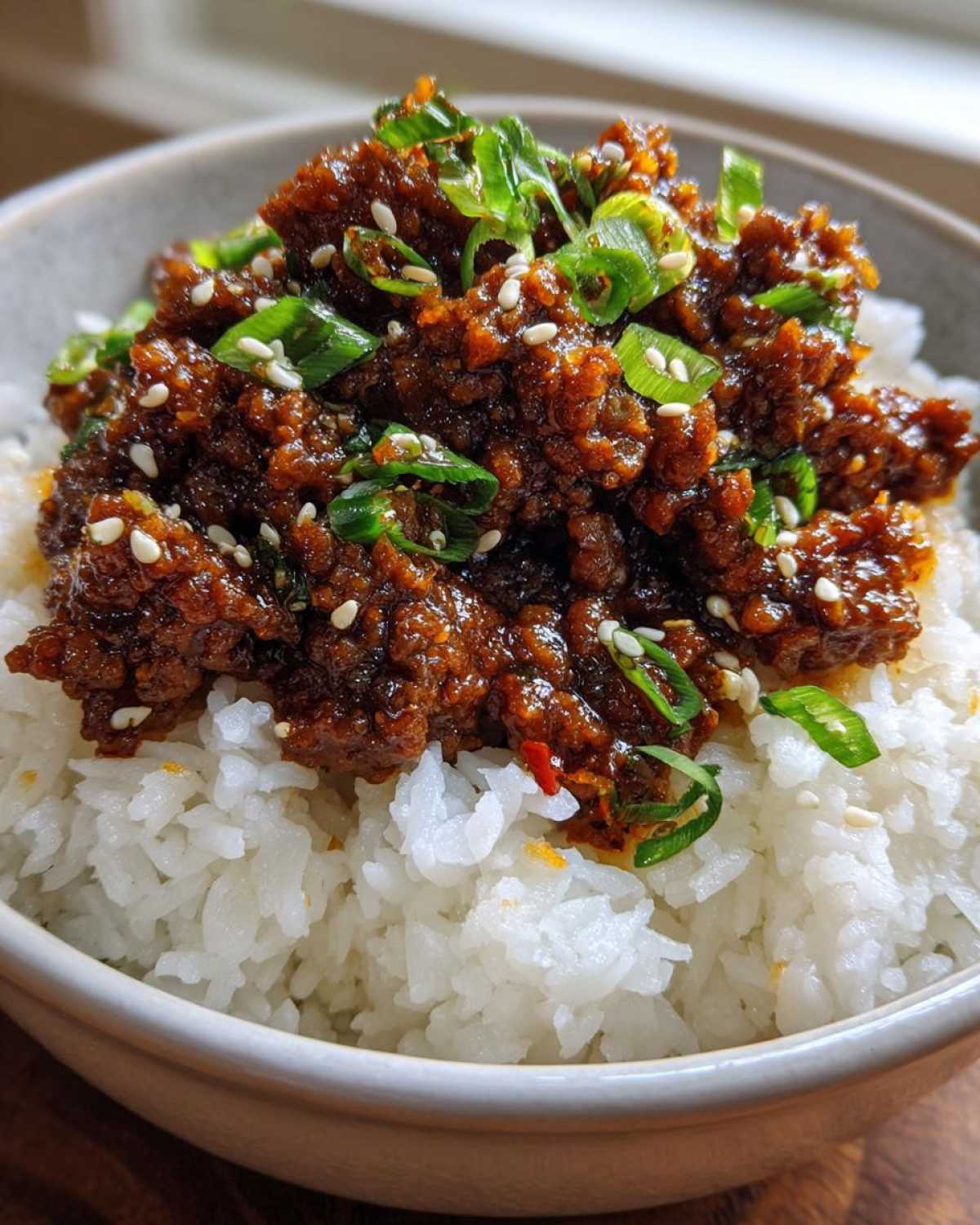 Korean Beef Bowls (Ground Beef Bulgogi) - detail 4