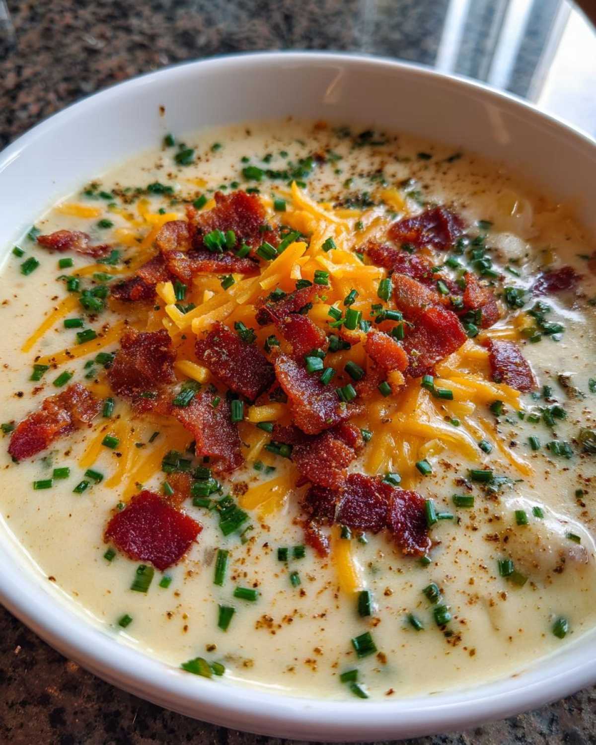 Loaded Baked Potato Soup - detail 2