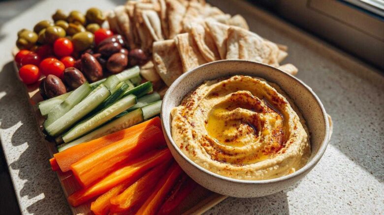 Mediterranean Hummus Platter