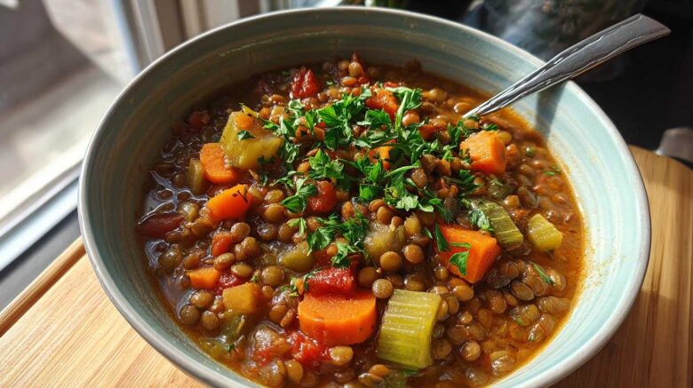 Mediterranean Lentil Soup