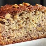 Moist Banana Bread with Walnuts